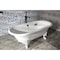 Aqua Eden Clawfoot Bathtubs, 71.63 L, 31.5 W, White, Cast Iron VCTDE7232NLW - alternate 2